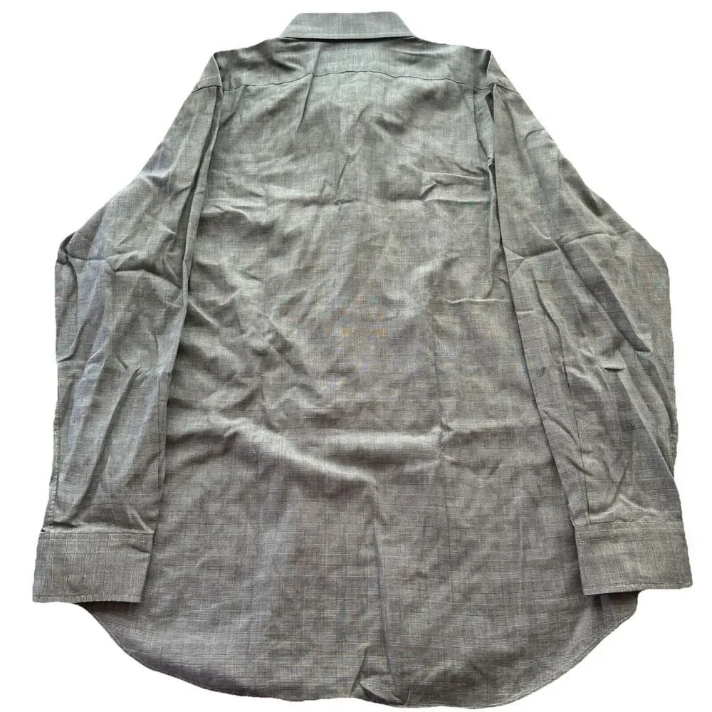 Polo By Ralph Lauren Regent Classic Fit Men's Gray 16‎ 32/33 Dress Shirt EUC